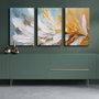 Wallity Conjunto de 3 Lienzos Decorativos Multicolor 3P4570GSC-017
